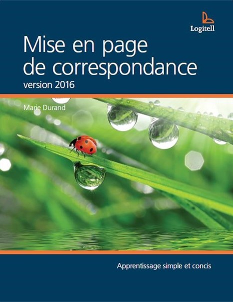 Mise en page de correspondance (version 2016) 